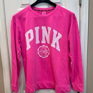 PINK Victoria's Secret Hot Pink Sweatshirt